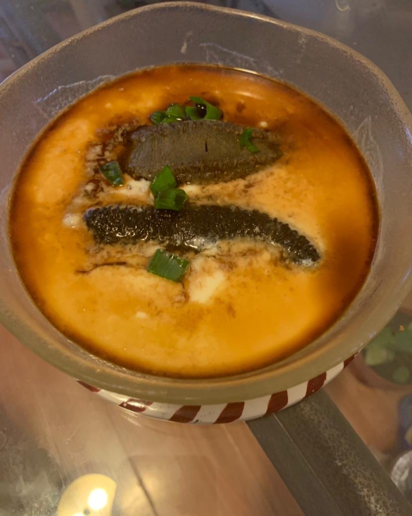 海参蒸蛋