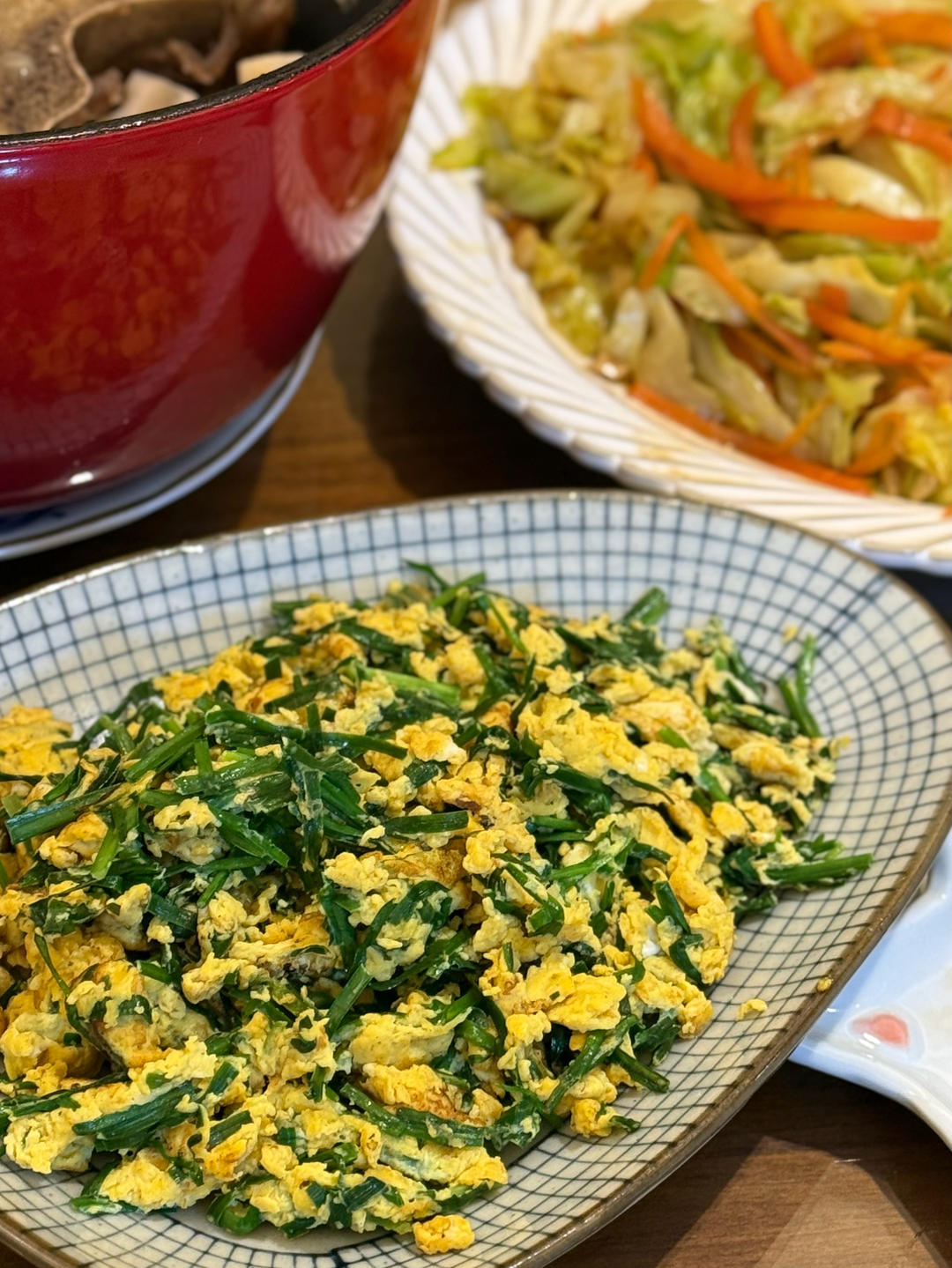 想念奶奶的韭菜炒蛋（又香又嫩有诀窍）