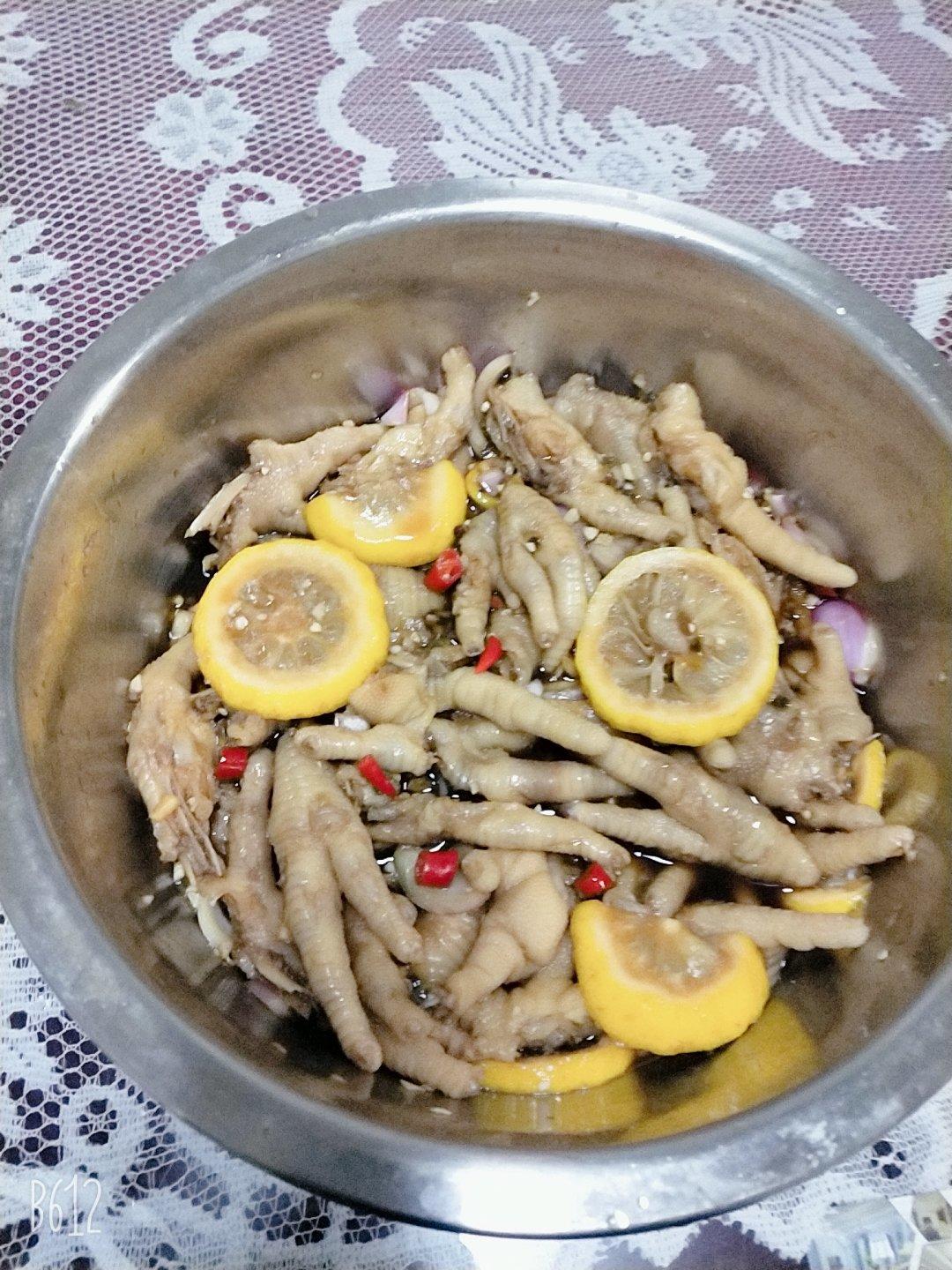 停不下来的酸辣百香果柠檬🍋鸡爪