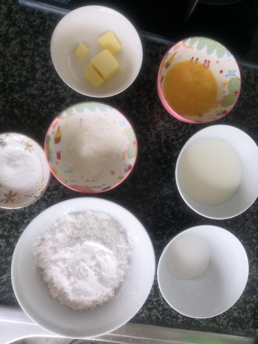 纯奶手撕吐司的做法 步骤1