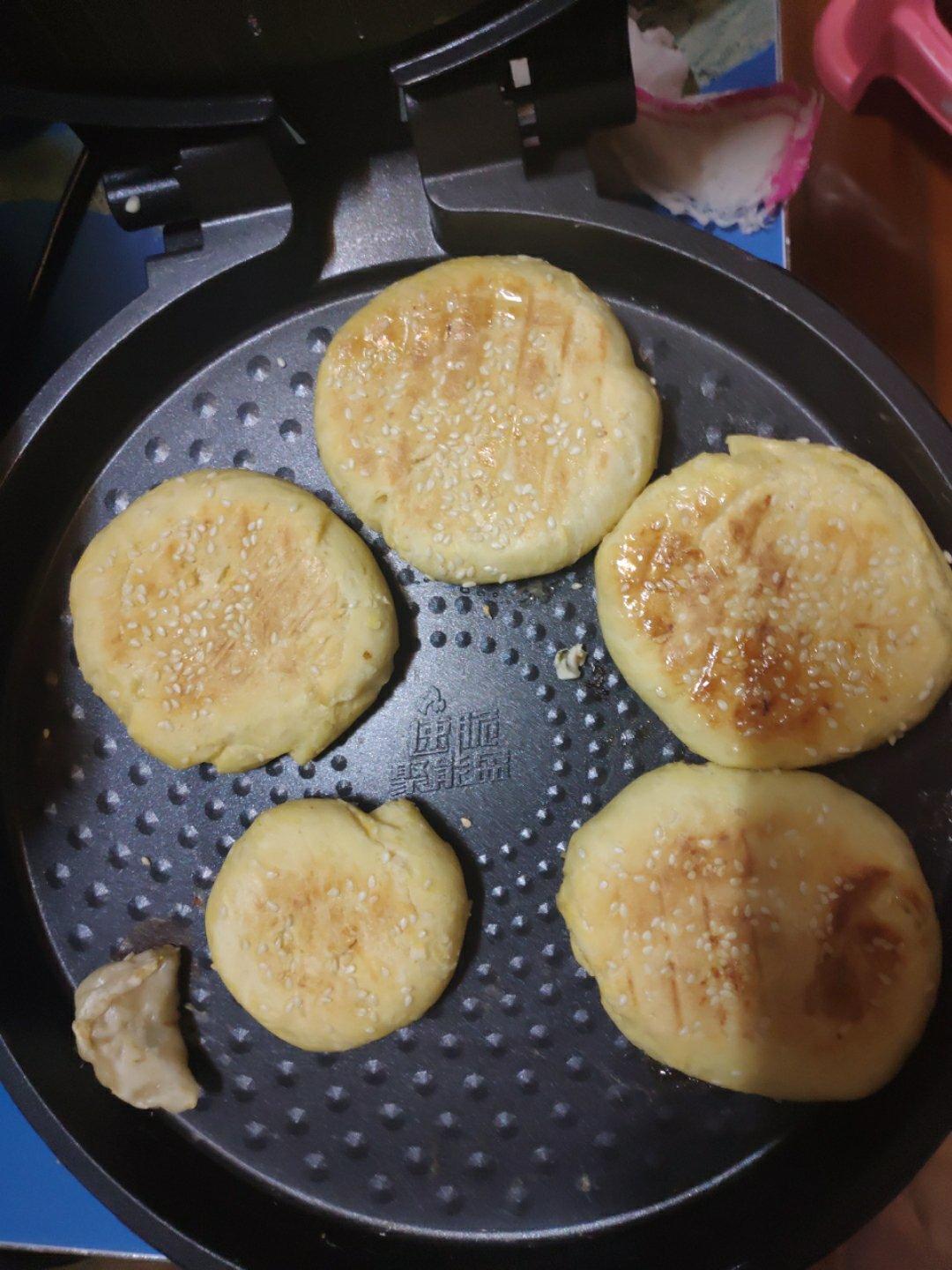 堂妈小厨——发面南瓜饼
