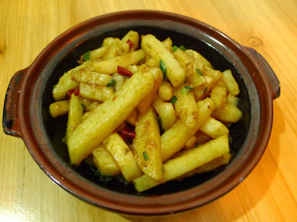 干煸土豆条