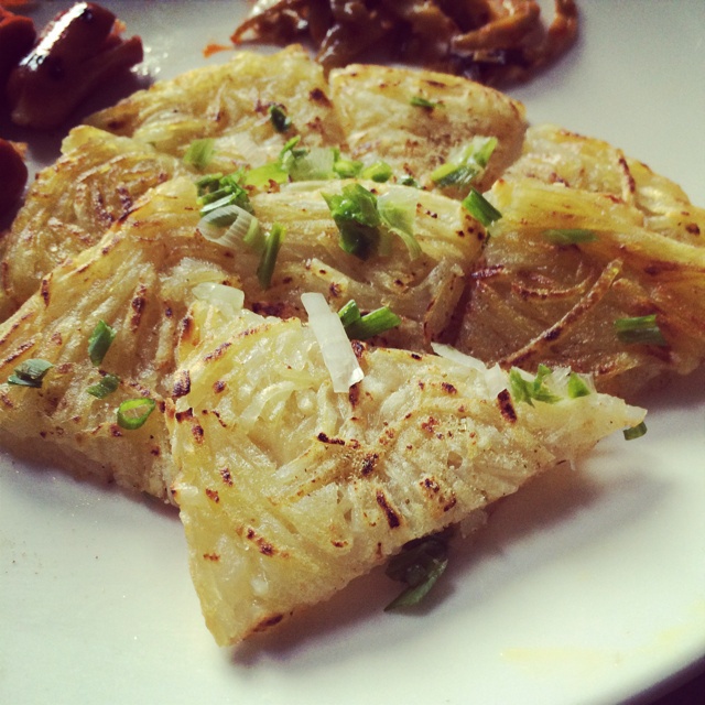 煎土豆丝（hash brown)
