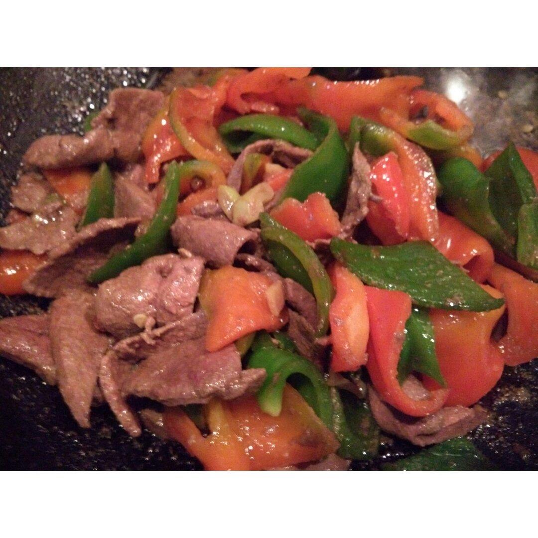 青椒炒猪肝