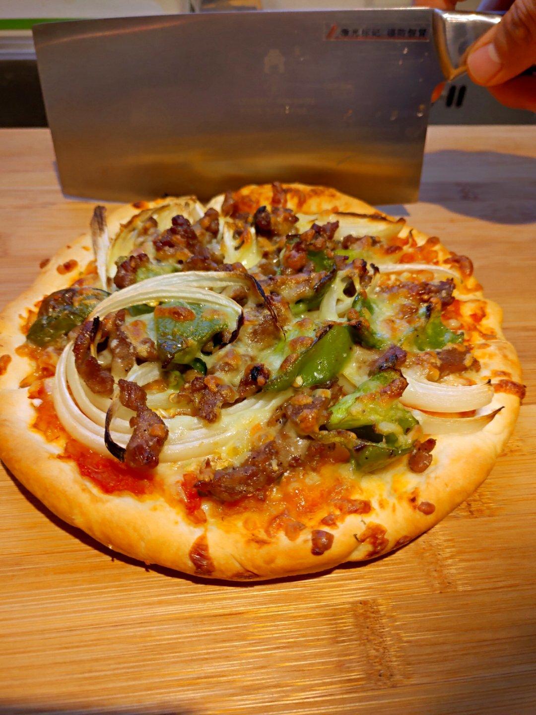 八寸披萨饼皮（四个）制作