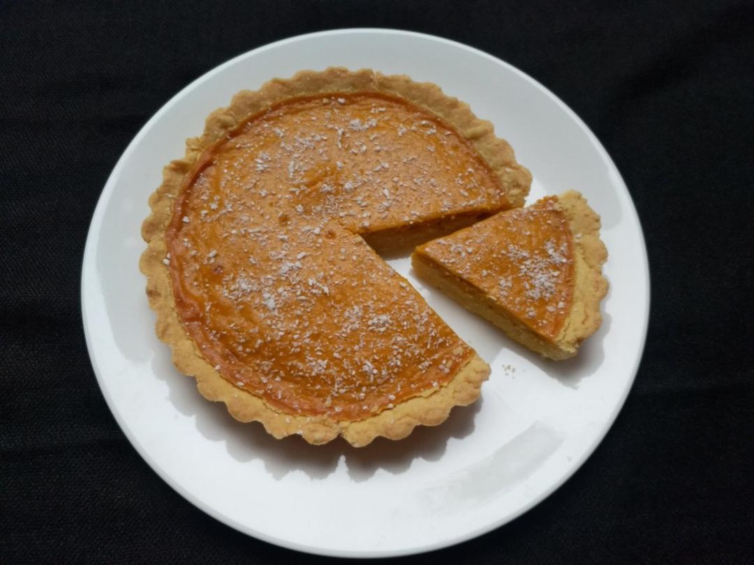好吃不腻的红薯派（Sweet Potato Pie）