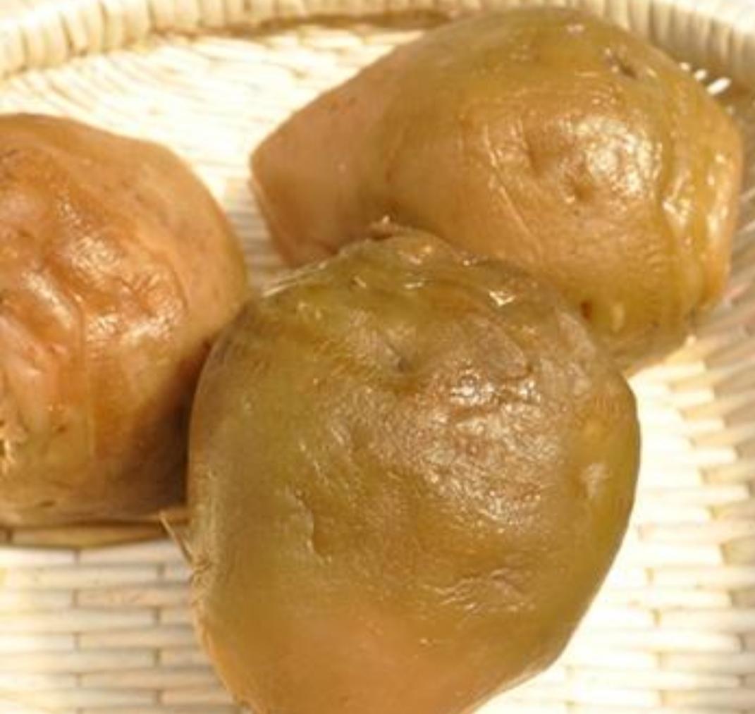 水疙瘩丝咸菜 加了毛豆味道鲜极了 喝粥首选的做法 步骤1