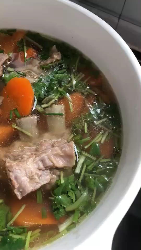 清汤炖羊排