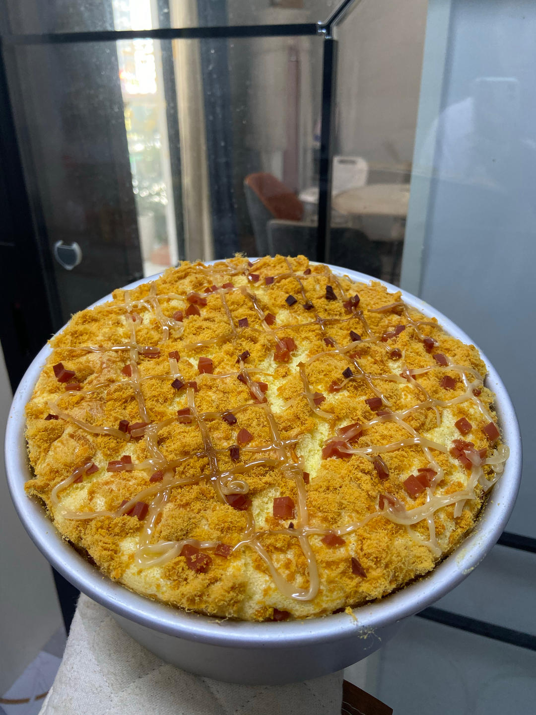 香葱肉松蛋糕（八寸）