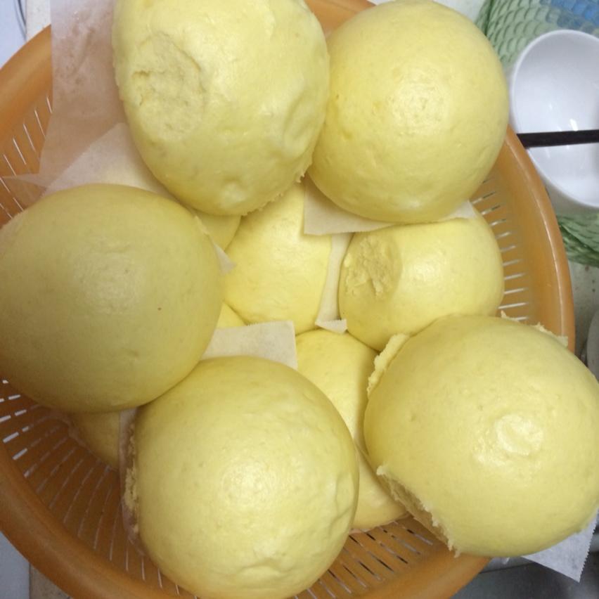 新手也可以--详解如何做出人见人爱、金黄的南瓜馒头