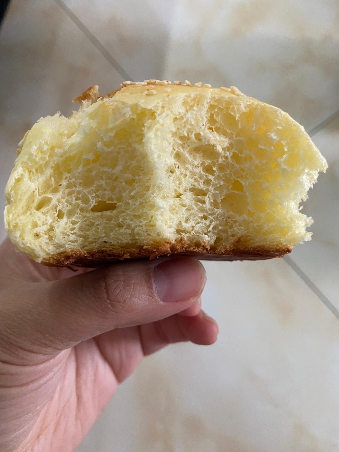 纯奶手撕吐司的做法 步骤1