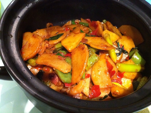 干锅土豆片