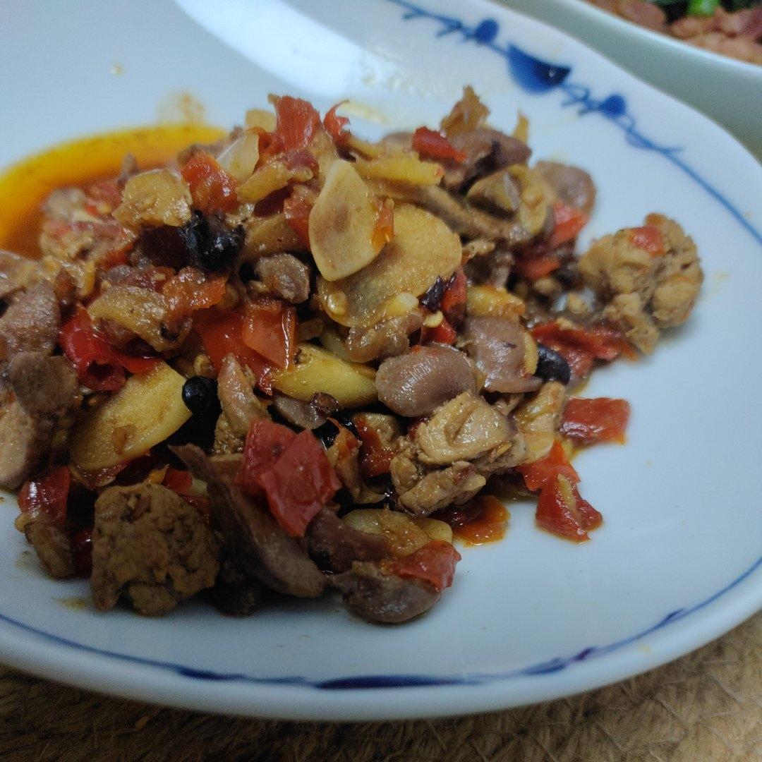 超下饭的青椒炒鸡杂（懒人版）