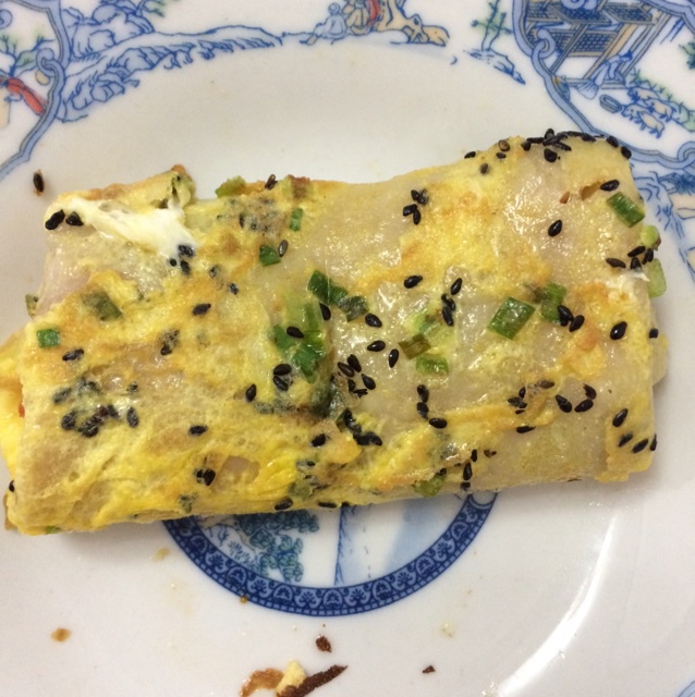 火腿鸡蛋饼