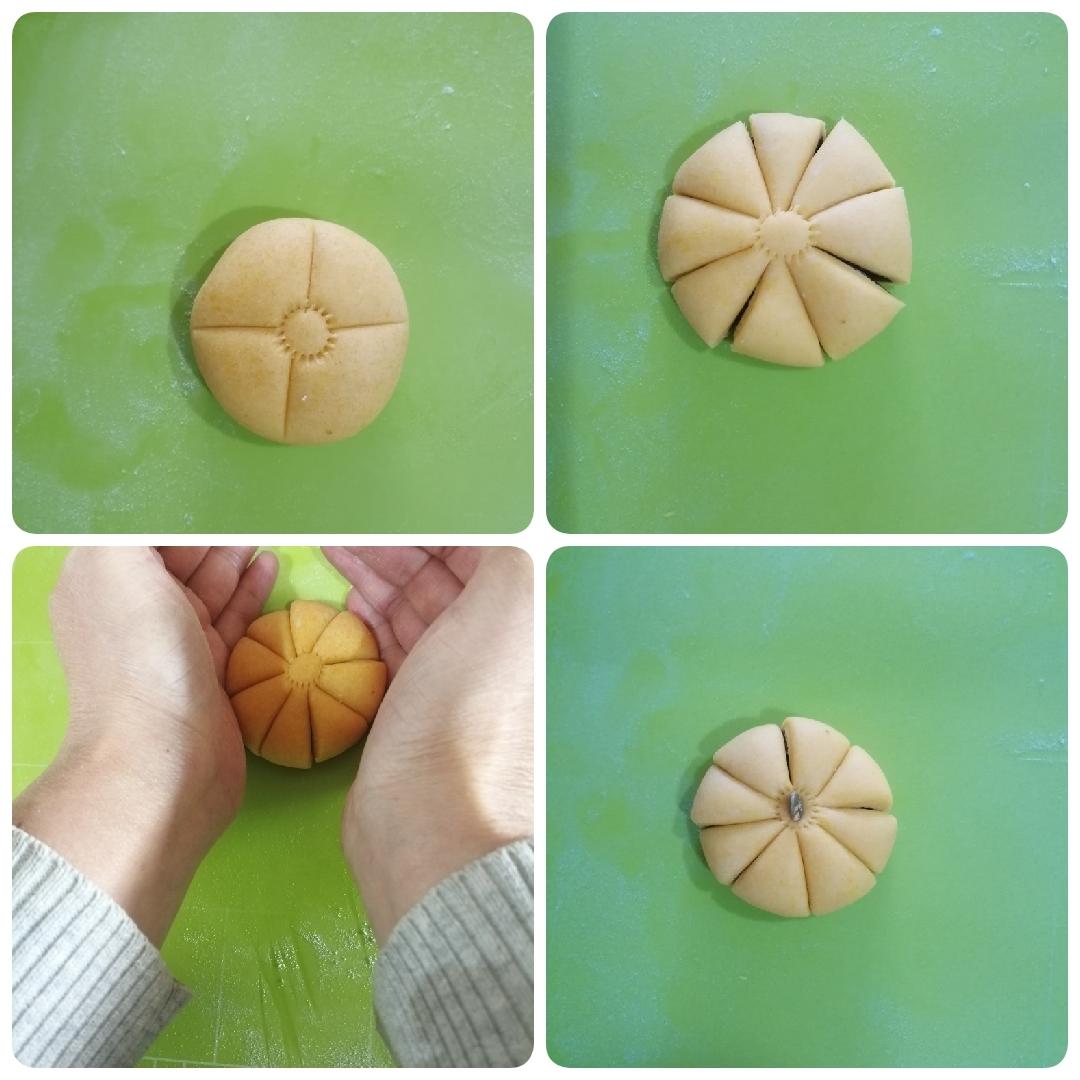 枣泥馅南瓜酥的做法 步骤10