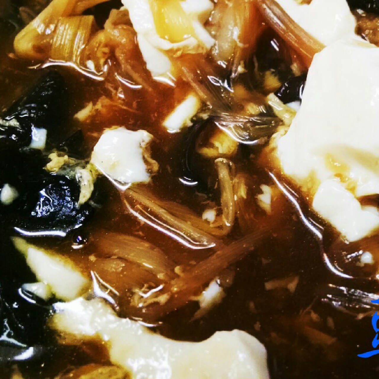 鲜香卤汁豆腐脑