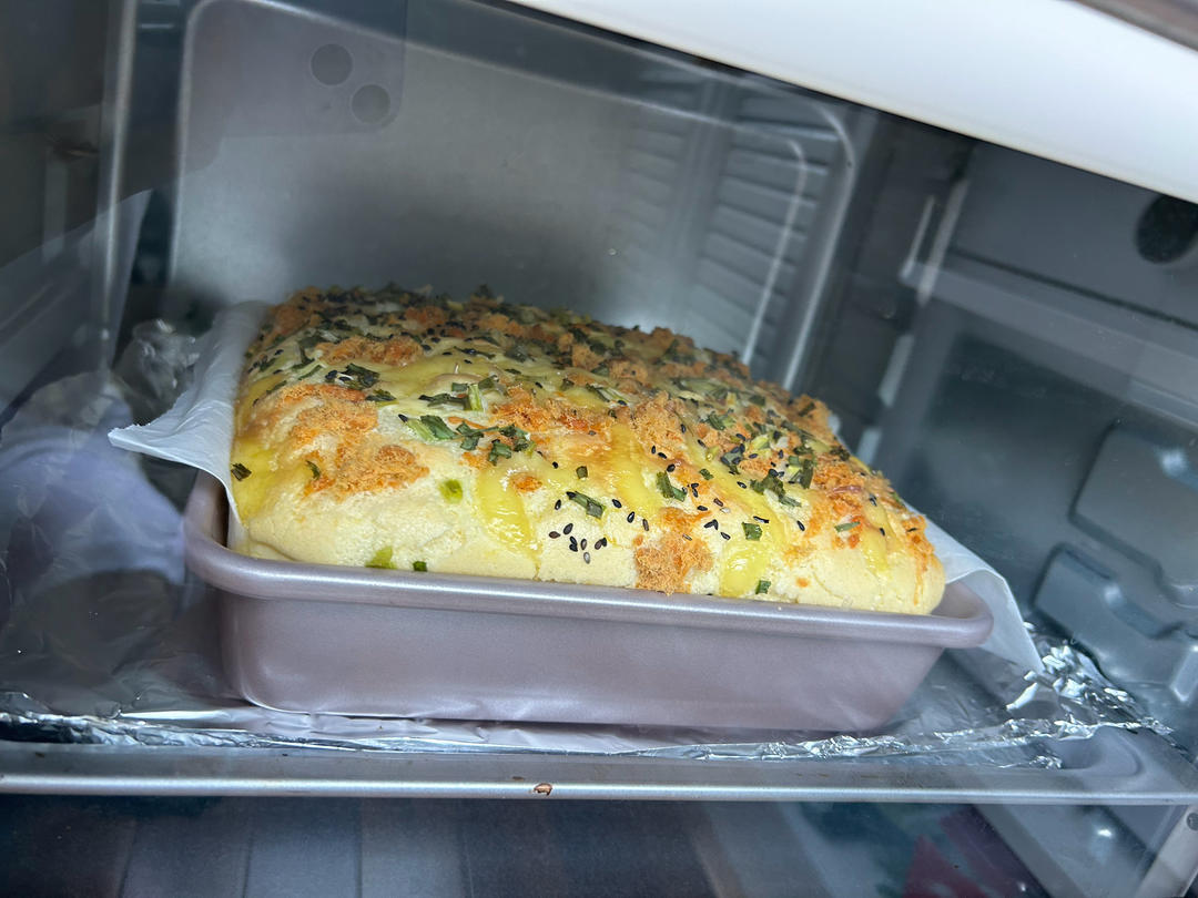 芝士夹心肉松蛋糕🍰