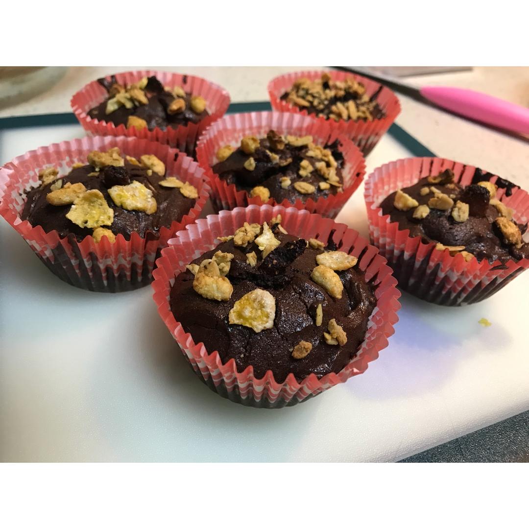 布朗尼杯子蛋糕