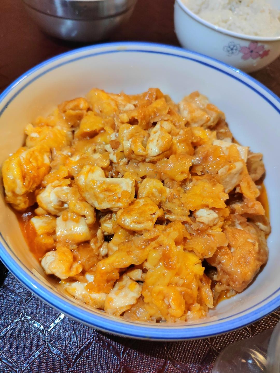 超级嫩鸡蛋包豆腐