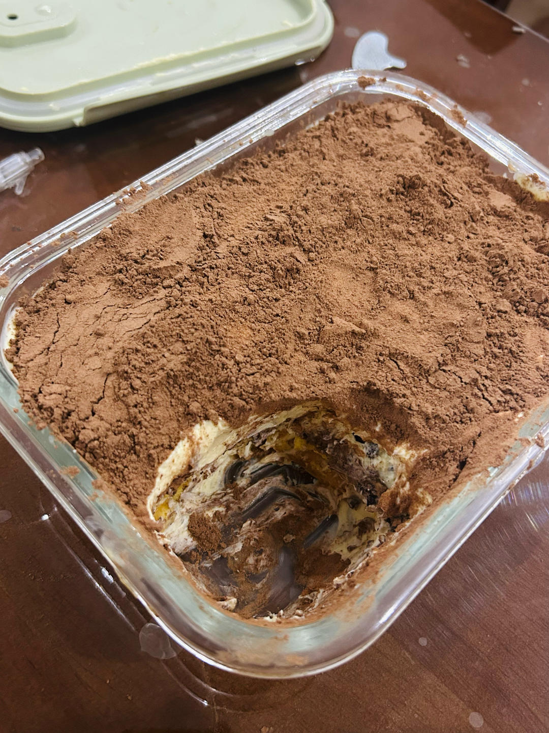 在欧洲学会的经典版提拉米苏