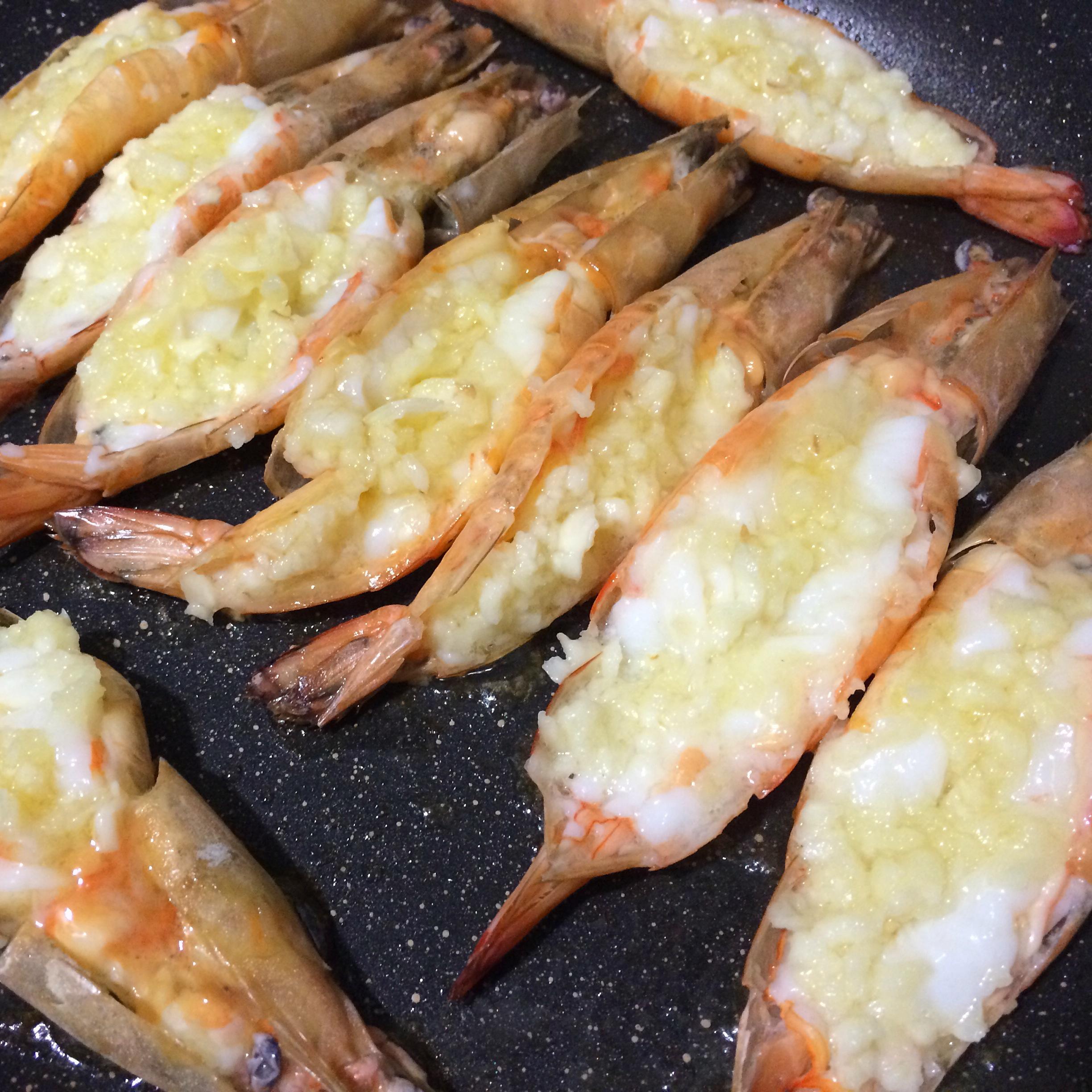 蒜香干煸虾的做法