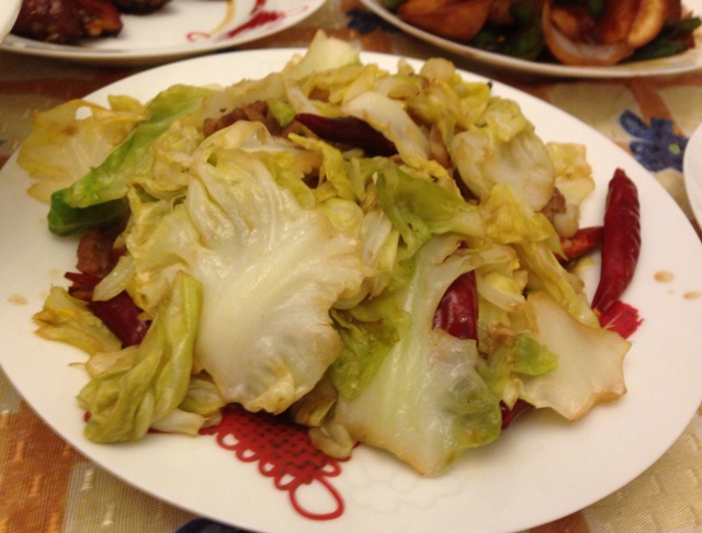 干锅包菜