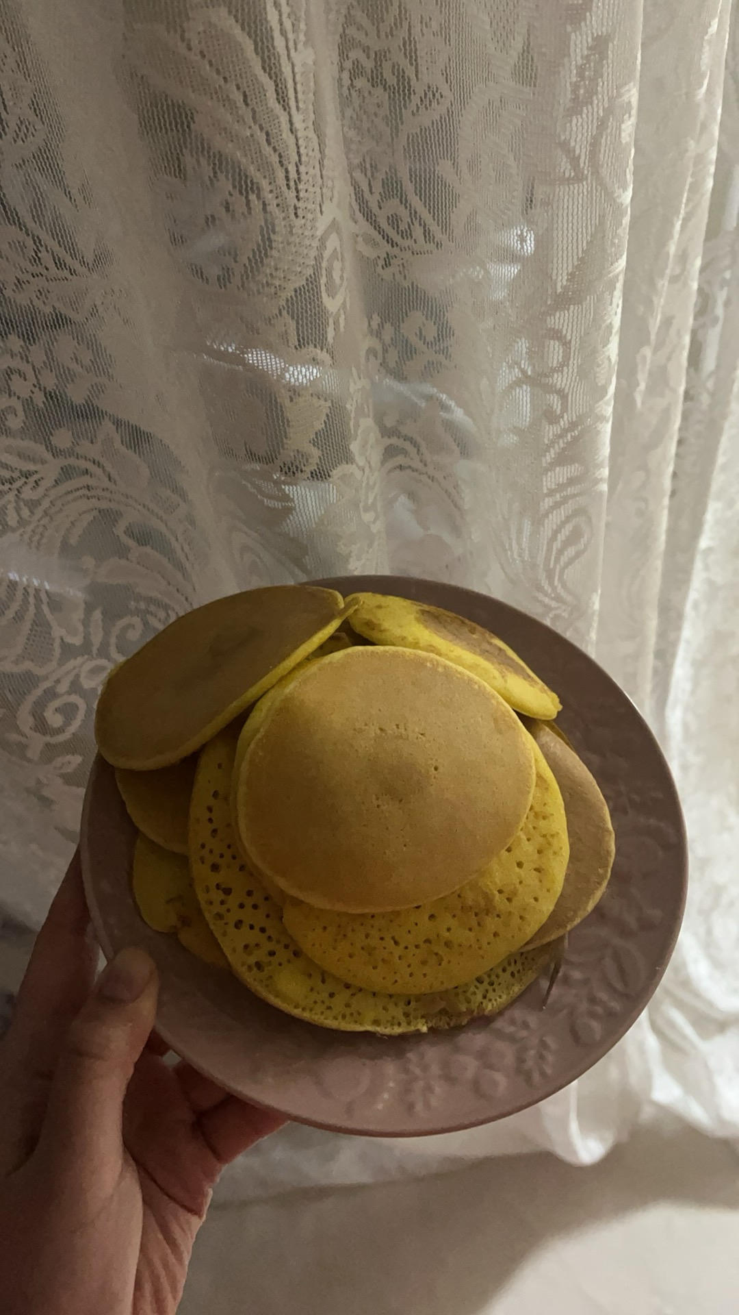 玉米面松饼，早起5分钟搞定，又软又健康