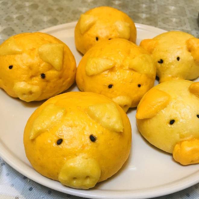 卡通小猪豆沙包的做法步骤图 怎么做好吃 未来妈小葛 下厨房 卡通小猪豆沙包的做法步骤图 怎么做好吃 未来妈小葛 下厨房