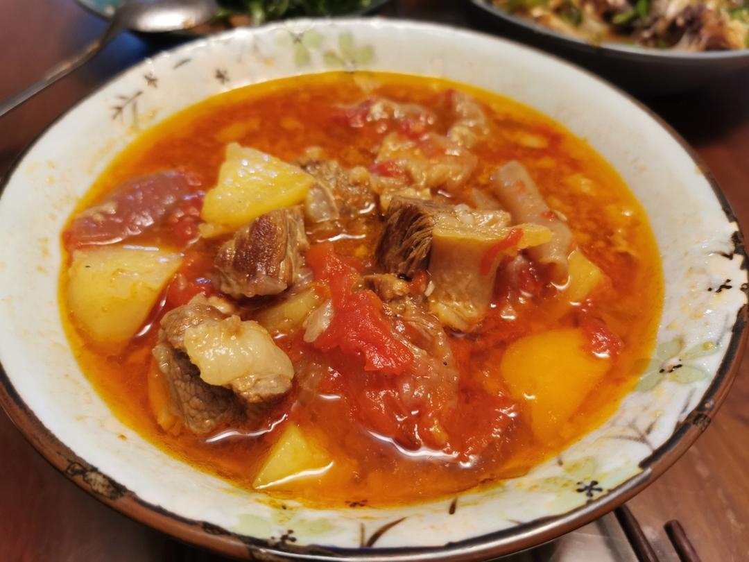 极简·西式「牛腩·牛尾」浓汤