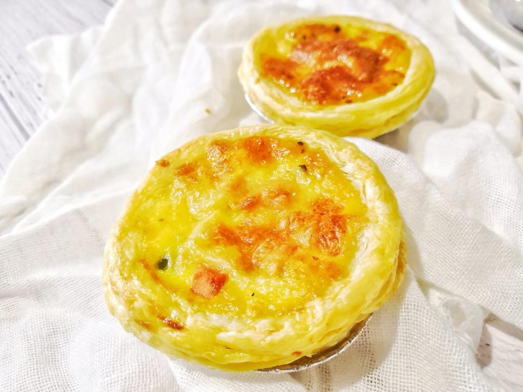 xsq17做的随心芝士咸蛋挞【放纵小食】