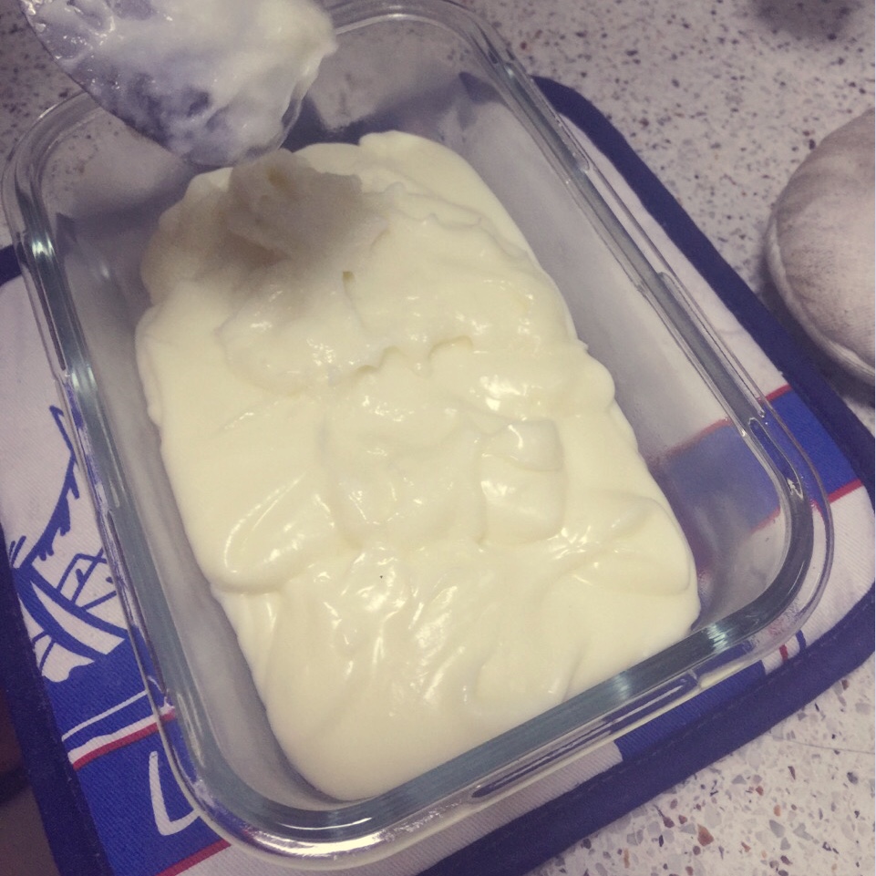 椰丝牛奶小方糕