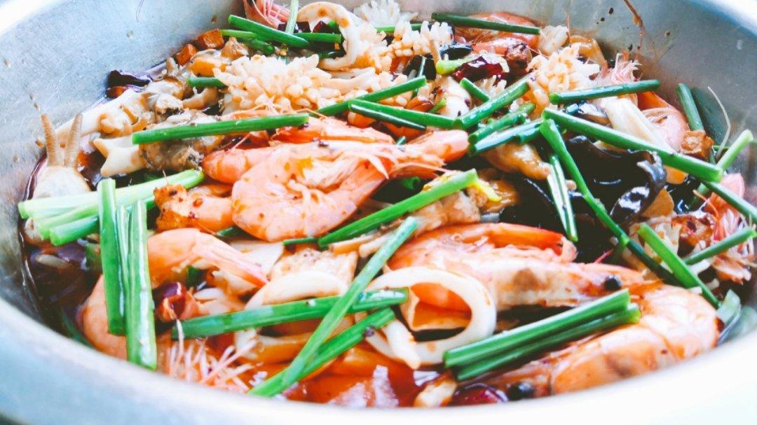 水煮海鲜大杂烩