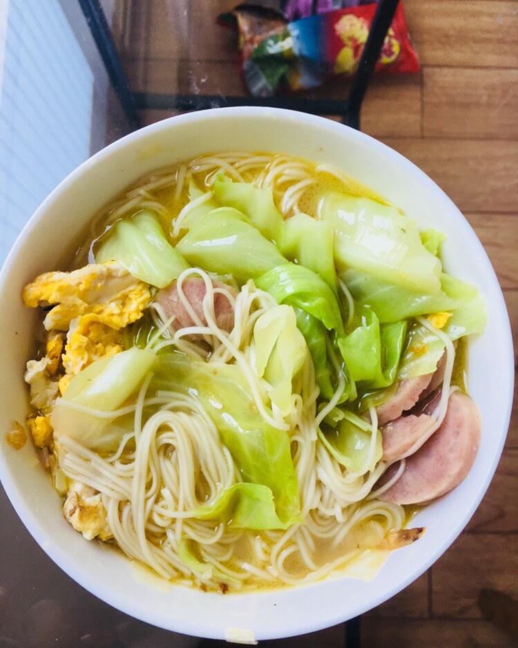 leticia_ba86做的荷包蛋面条