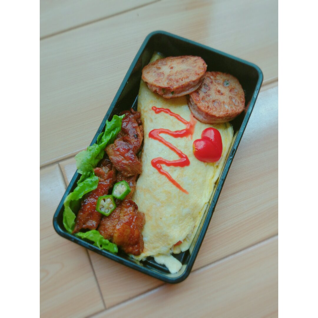 上班族的午餐素食便当