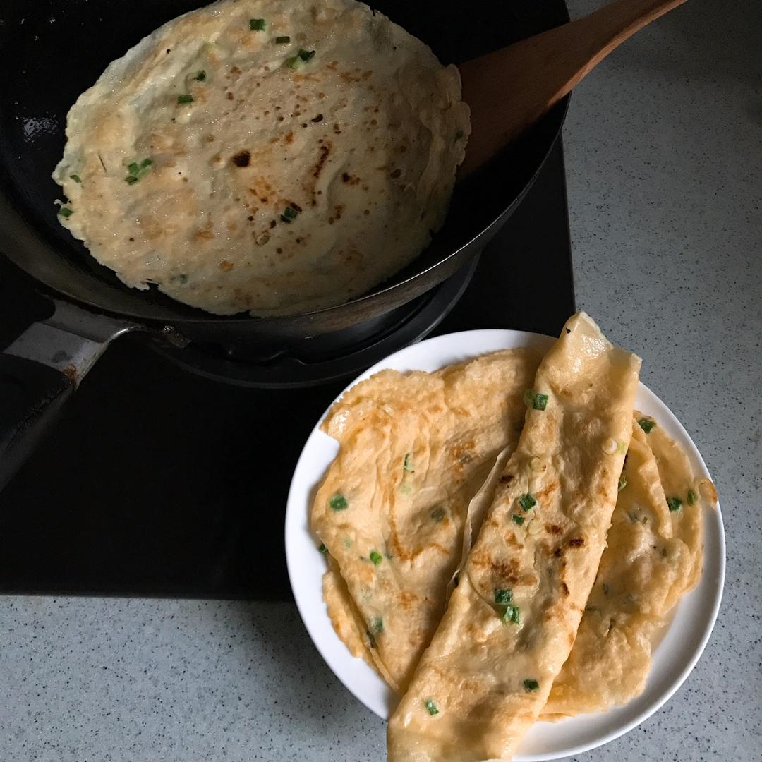 葱花鸡蛋饼