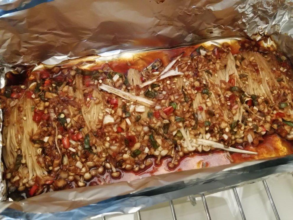 蒜蓉烤金针菇（烤箱版）