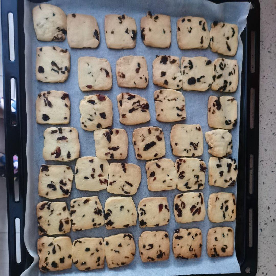 低糖少油版蔓越莓饼干