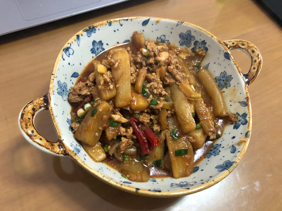 开胃下饭菜！巨简单的家常鱼香茄子煲