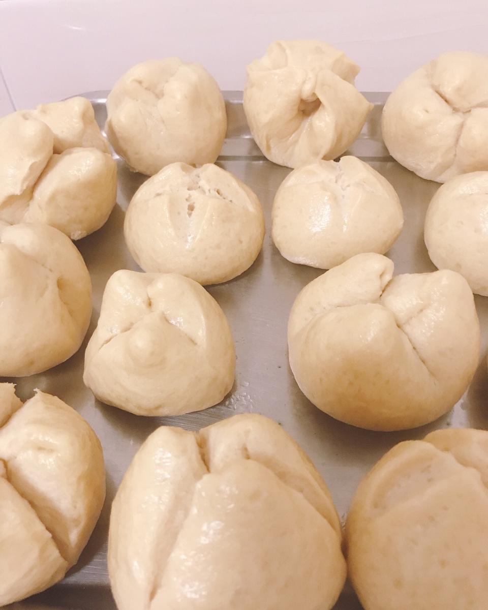 妥妥的红糖开花馒头（酵母版）