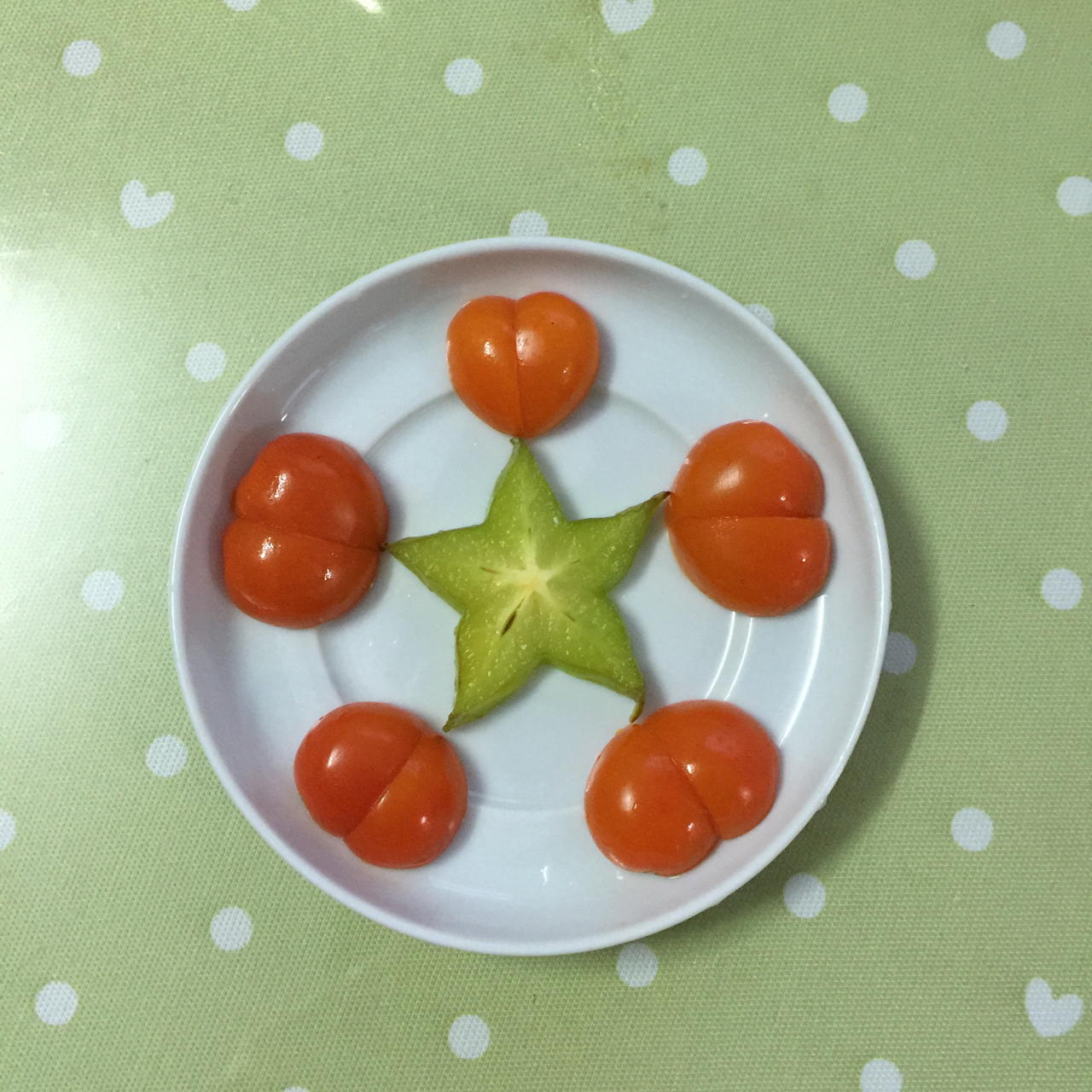 沉默是金_2i0n做的心型圣女果