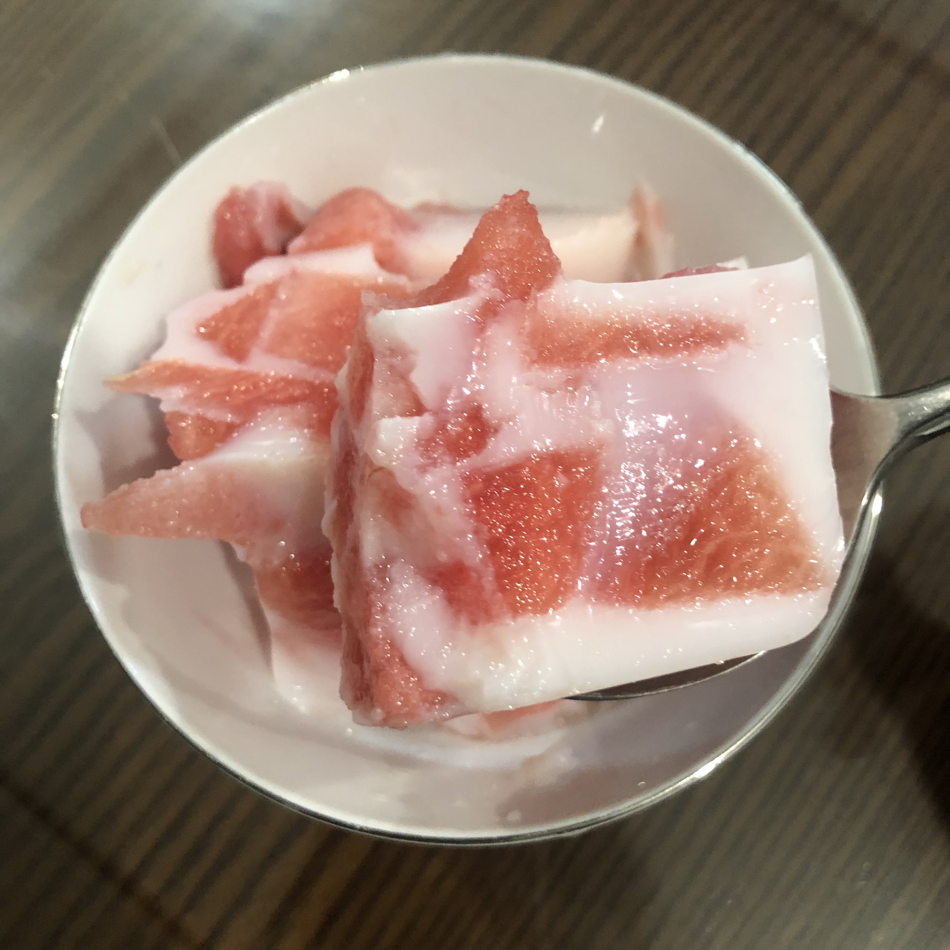 西瓜椰奶冻