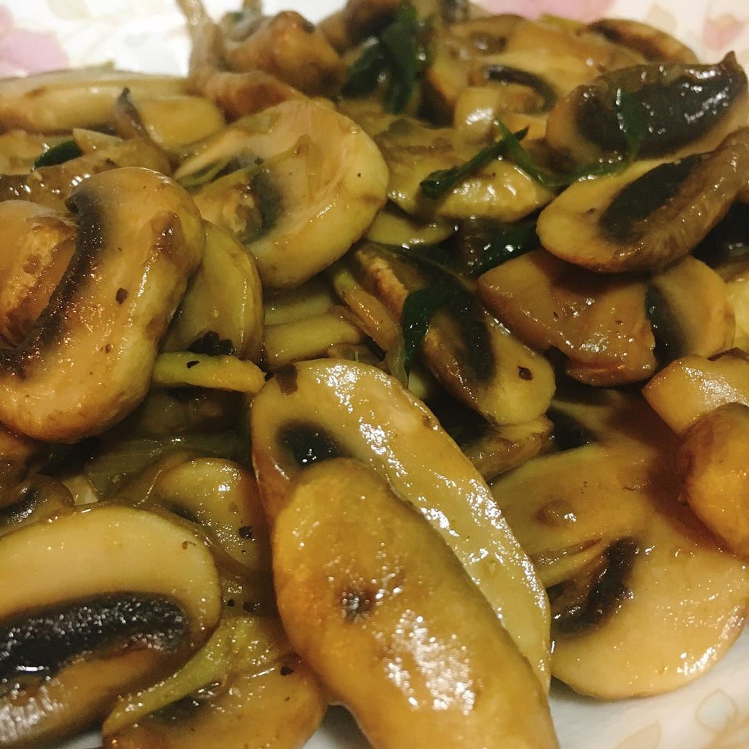 “鲜”美的简单快手菜——素炒鲜口蘑