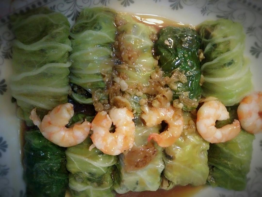 肉酿白菜卷