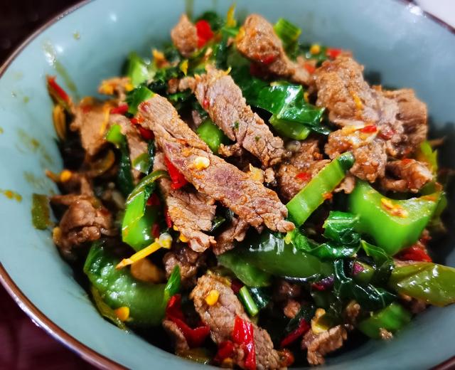 贵州下饭菜—剁椒牛肉（超好吃）的做法
