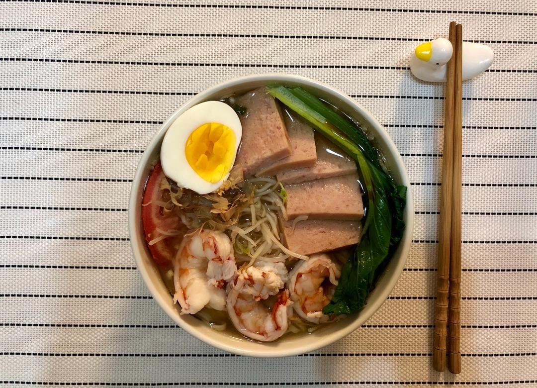 十分钟快手鲜虾面