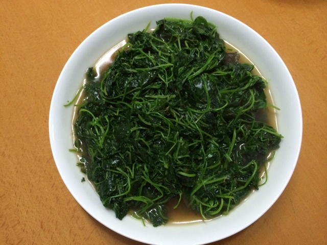 蚝油金花菜
