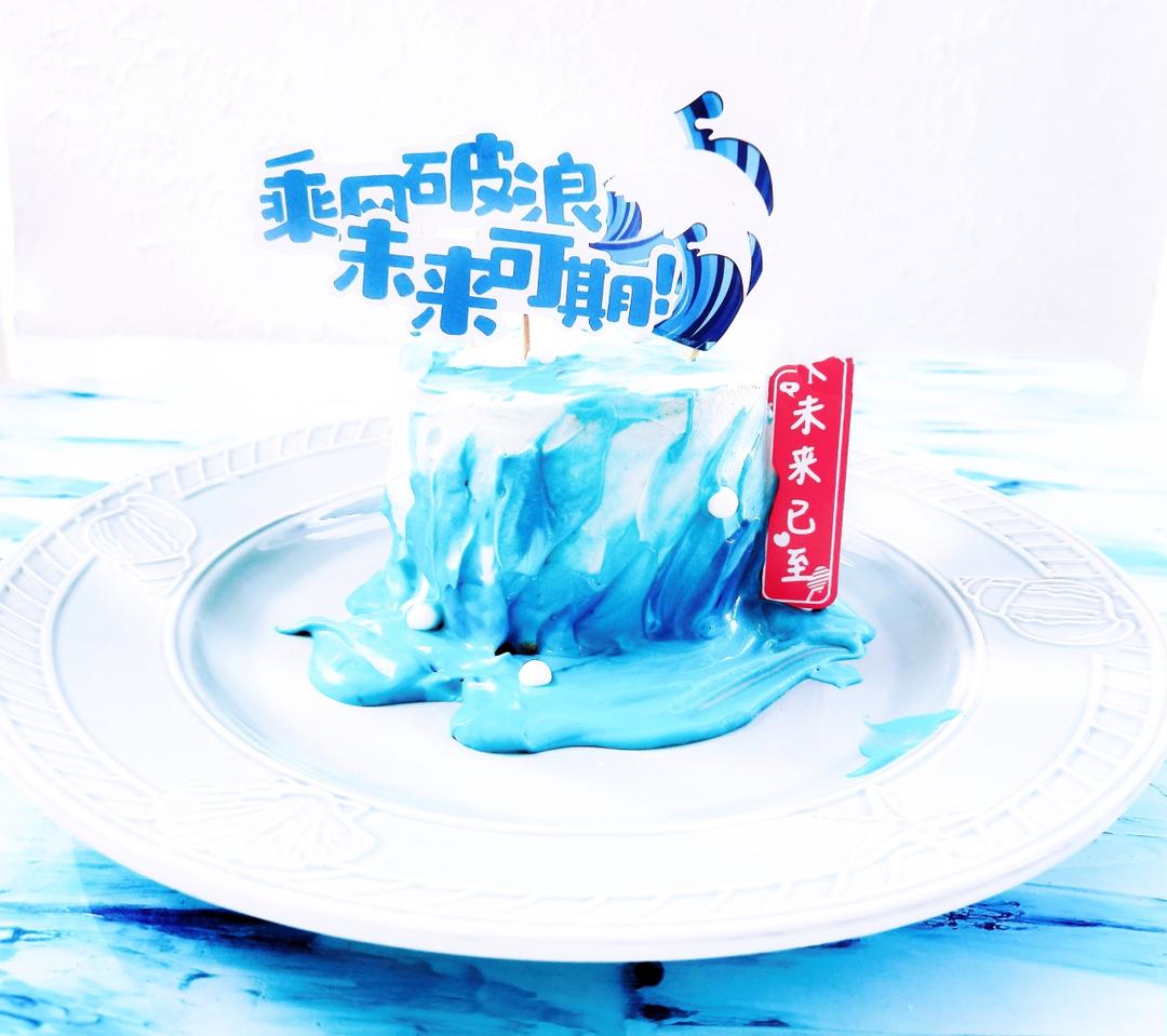 黑芝麻轻乳酪蛋糕