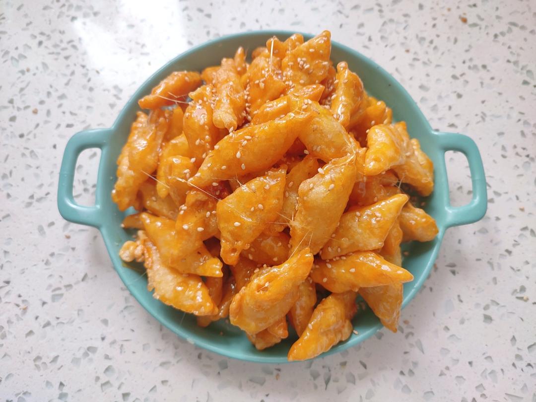 拔丝鸡蛋