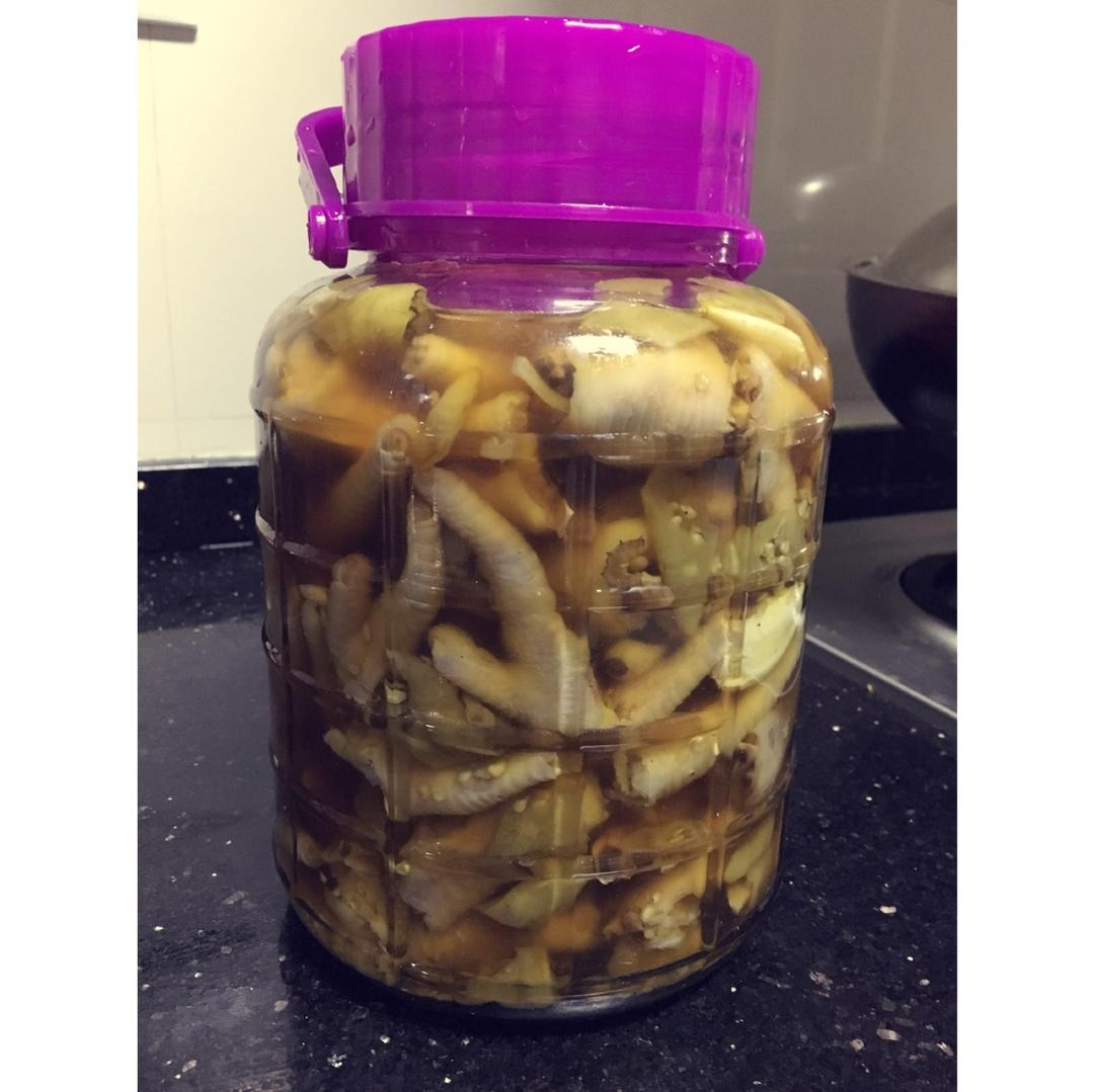 绝对一流的做法（泡椒凤爪）