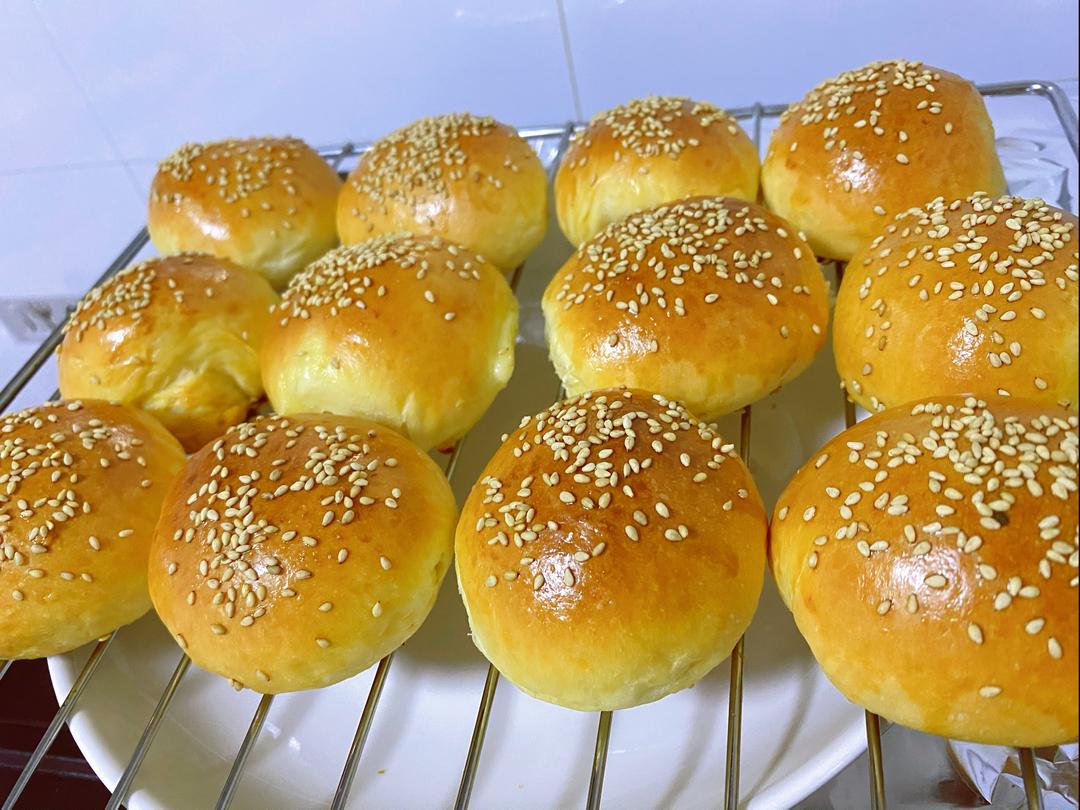 肉松小面包（手揉出膜版）的做法
